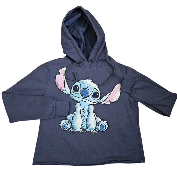 Disney Lilo & Stitch Junior Girls Hoodie Sz 3/5 (small) - Picture 1 of 6